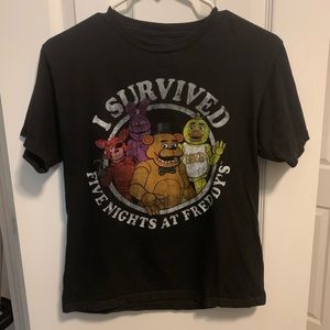 4/$15 Kids Five Night at Freddies T-Shirt